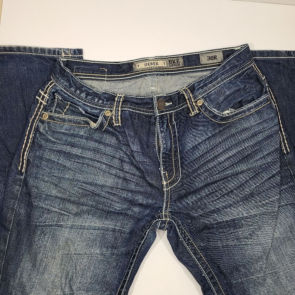BKE Buckle Derek 30R bootcut mens Denim pants